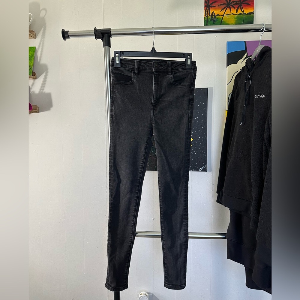 LAST CHANCE Black American Eagle Skinny Jeans